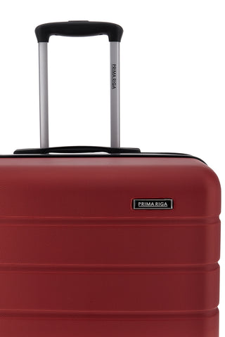 Trolley piccolo rosso rigido 4 ruote Prima riga PR188/P