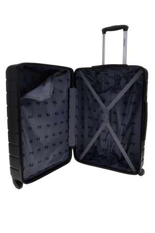 Trolley medio nero rigido 4 ruote Prima riga PR188/M