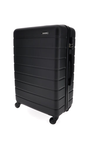 Trolley medio nero rigido 4 ruote Prima riga PR188/M