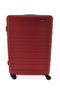 Trolley grande rosso rigido 4 ruote Prima riga PR188/G