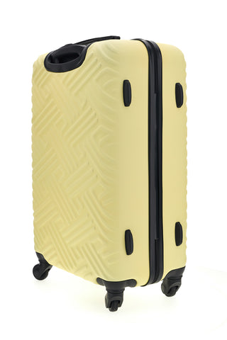Valigia trolley grande in giallo rigida Prima Riga PR189/G