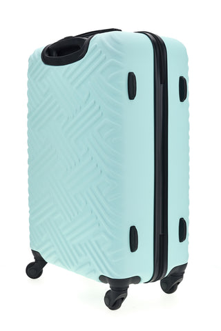 Valigia trolley grande in verde acqua rigida Prima Riga PR189/G
