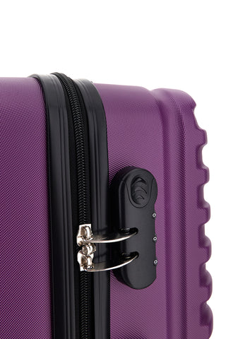 Valigia Grande rigida viola 4 ruote Prima riga PR191/G