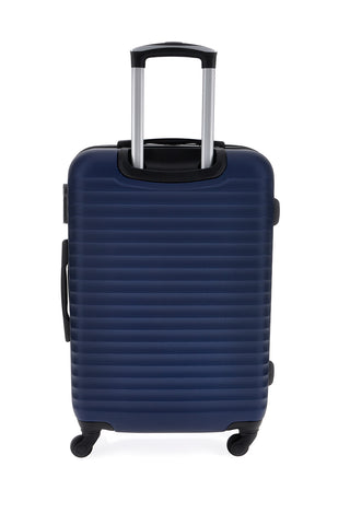 Trolley medio blu rigido Prima riga Pr194/M