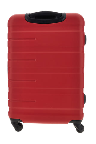 Valigia trolley media in rosso rigida Prima Riga PR197/M