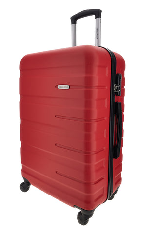 Valigia trolley media in rosso rigida Prima Riga PR197/M