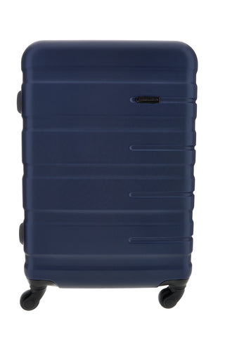 Valigia trolley grande in blu rigida Prima Riga PR197/G