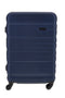 Valigia trolley grande in blu rigida Prima Riga PR197/G