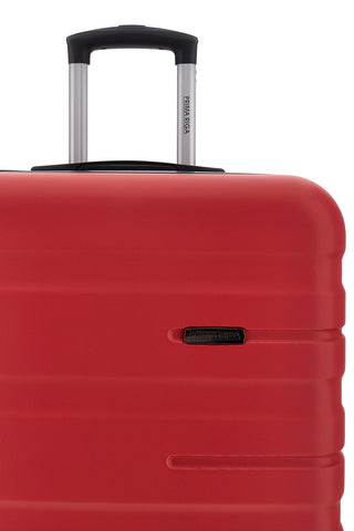 Valigia trolley grande in rosso rigida Prima Riga PR197/G