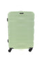 Trolley medio verde rigido con 4 ruote Prima riga PR196/M