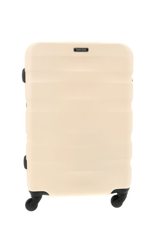 Valigia Trolley Medio Beige Rigido con 4 Ruote Prima riga PR196/M