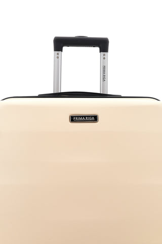 Valigia Trolley Medio Beige Rigido con 4 Ruote Prima riga PR196/M