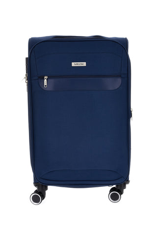 Valigia trolley piccola blu con ruote girevoli Mrzm DH SOFT P