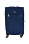 Valigia trolley piccola blu con ruote girevoli Mrzm DH SOFT P
