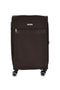 Valigia trolley piccola marrone con ruote girevoli Mrzm DH SOFT P