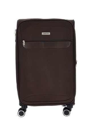 Valigia trolley grande marrone morbida Mrzm DH SOFT G