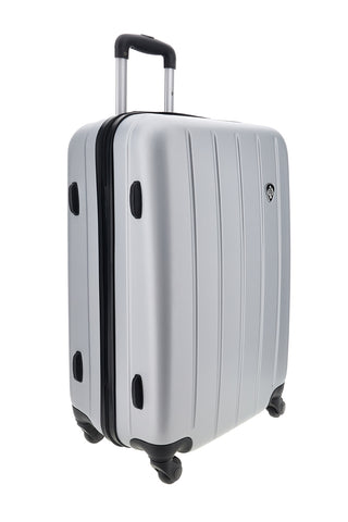 Valigia trolley piccola argento rigida 4 ruote 2t2l 2T2L205/P
