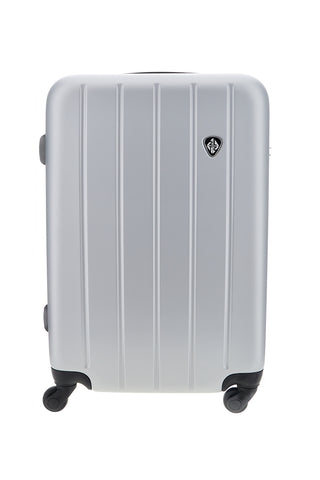 Valigia trolley media argento rigida 4 ruote 2t2l 2T2L205/M