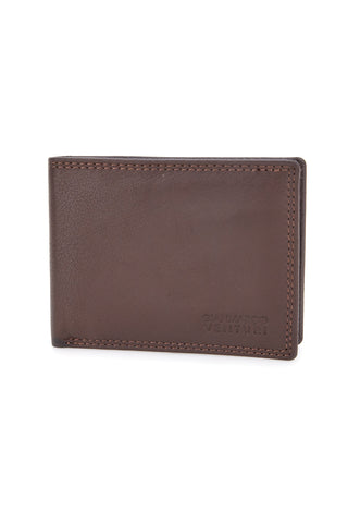 Portafoglio Marrone In Pelle GianMarco Venturi 80-U25