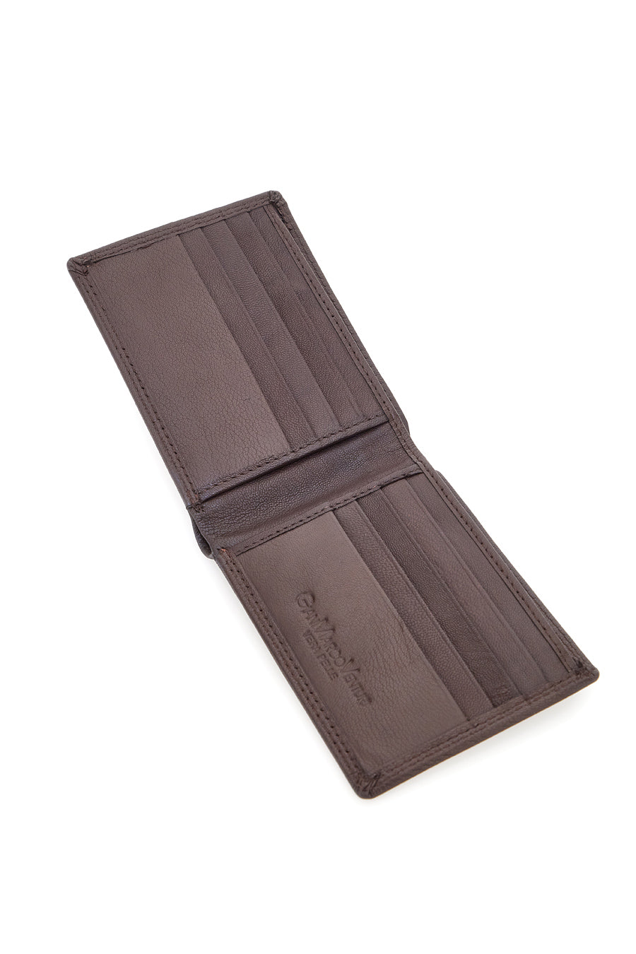 Portafoglio Marrone In Pelle GianMarco Venturi 80-U25 da Uomo