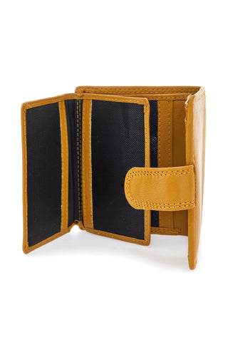 Portacarte Senape Da Uomo In Pelle GianMarco Venturi 80-U109