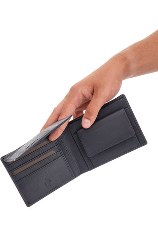 PORTAFOGLIO NAVY LANCETTI DEVON