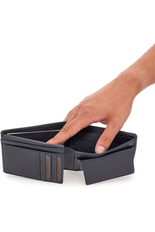 PORTAFOGLIO NAVY LANCETTI DEVON