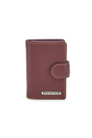 Porta Carte Marrone Con Schermatura Anti-Smagnetizzazione Card 20 Polo Club