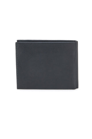 Portafoglio Slim Nero In vera pelle Navigare PF828