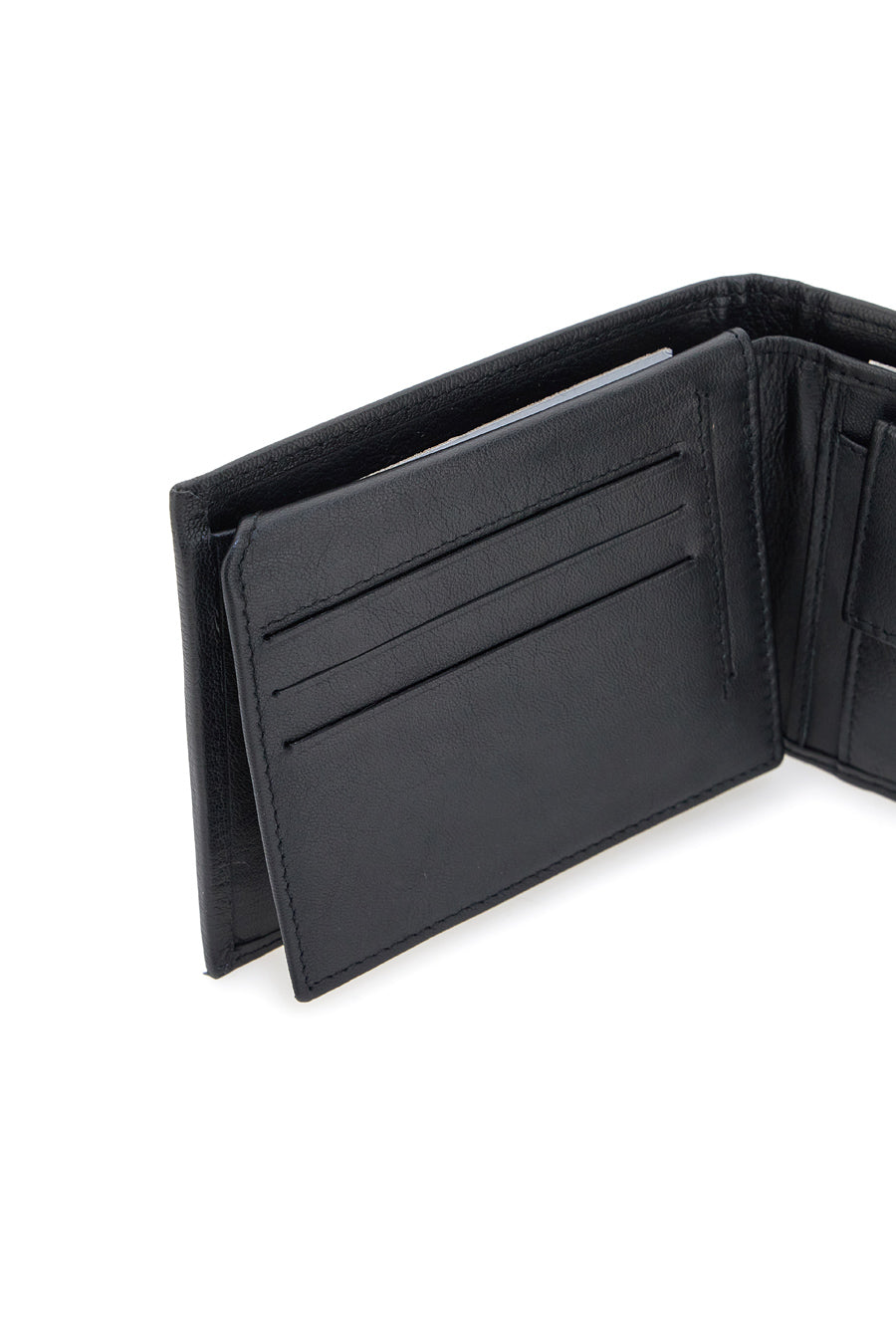 Urban Forest Oliver Portafoglio Uomo In Pelle Con Blocco RFID - Nero Contemporaneo - 3