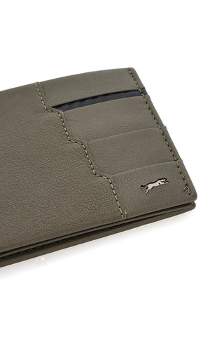 Olivgrüne Geldbörse Jaguar PF823 für HERREN