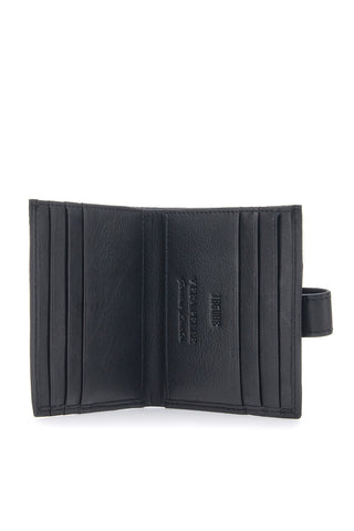 Portafoglio Nero con Clip in Vera Pelle JAGUAR PF873-98