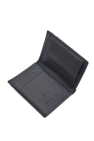 Portafoglio Nero In Vera Pelle Jaguar PF869-48/JAG