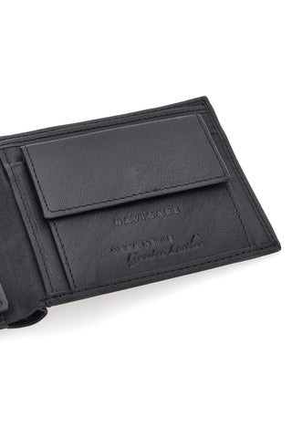 Portafoglio Nero in Vera Pelle NAVIGARE PF881-1