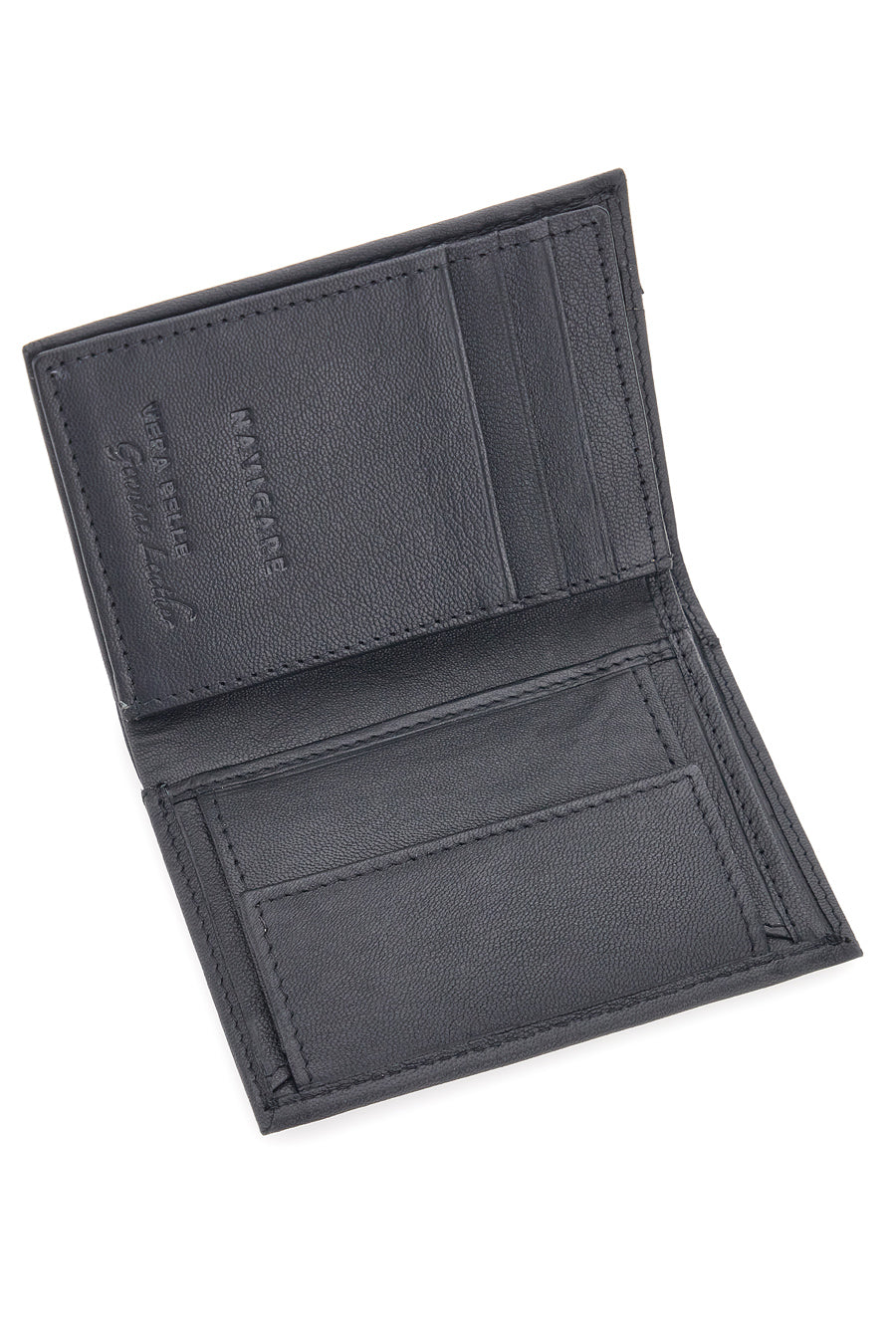 Torino Navigare Negozio On Line Portafoglio A Libro Nero Con Porta