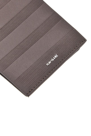 Portafoglio Marrone in Vera Pelle con Portamonete NAVIGARE PF877-1