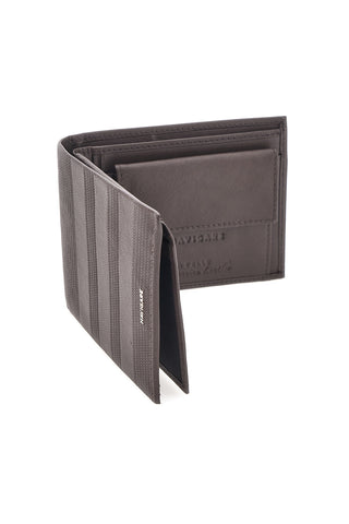 Portafoglio Marrone in Vera Pelle con Portamonete NAVIGARE PF877-1