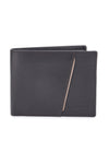 Portafoglio marrone con inserto a contrasto Lancetti LL25W-767-52