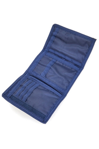 Blaue Geldbörse mit Klettverschluss Metropolitan Indigenous IM21603-A