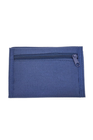 Blaue Geldbörse mit Klettverschluss Metropolitan Indigenous IM21603-A