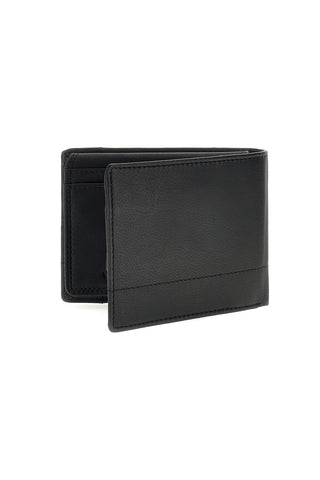 Portafoglio Nero in Vera Pelle con Protezione RFID Biagiotti uomo LB26S-767-40