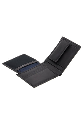 Portafoglio Nero in Vera Pelle con Protezione RFID Biagiotti uomo LB26S-772-44