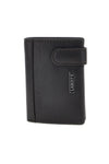 Portafoglio Verticale Nero in Pelle con Protezione RFID Lancetti LL26S-766-82