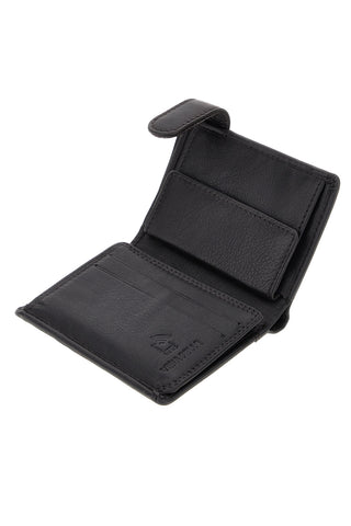 Portafoglio Verticale Nero in Pelle con Protezione RFID Lancetti LL26S-766-82