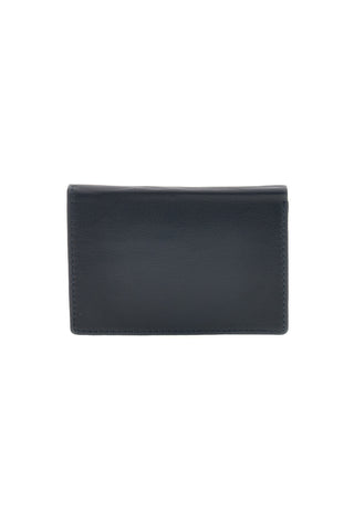 Portafoglio Verticale Blu Navy in Pelle con Protezione RFID Lancetti LL26S-766-72