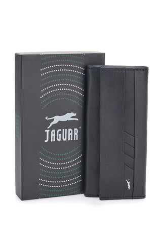 Portachiavi Nero In Vera Pelle Jaguar PF869-16/JAG