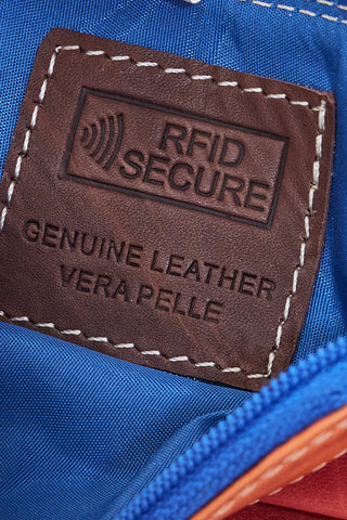 Mehrfarbiger Schlüsselanhänger mit Reißverschluss und Ring Naj-oleari 3025