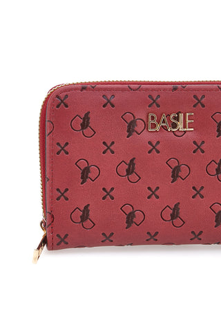 Basile 504 Rote Geldbörse