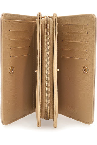 Portafoglio beige con cuori Lancetti DUFFLE