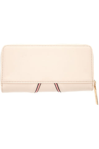 Beige Geldbörse mit farbigen CURSAL-Händedetails